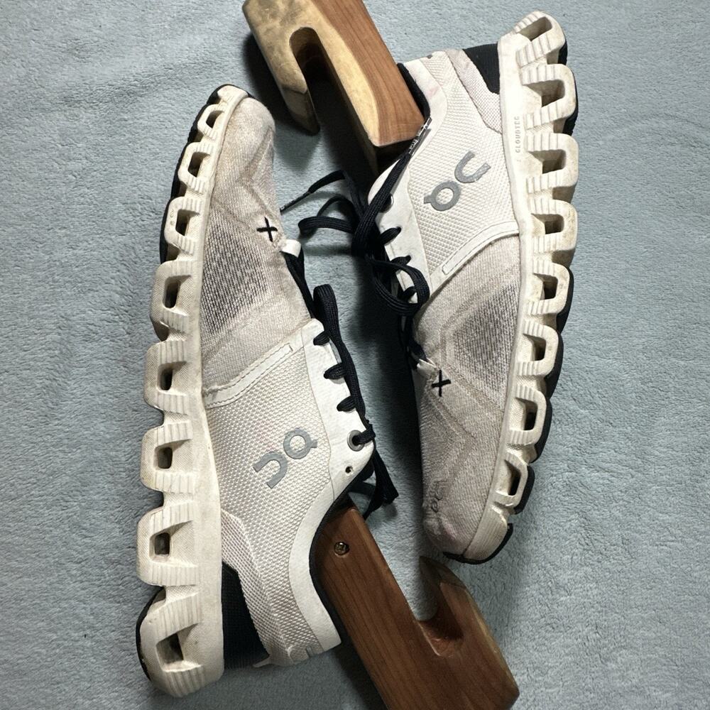 On Cloud X Womens 7.5 Running Shoes 60.98697 White Mesh Sneakers Torin Escalante
